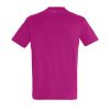 SOL'S REGENT unisex kereknyakú rövid ujjú pamut póló SO11380, Fuchsia-L