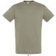 SOL'S REGENT unisex kereknyakú rövid ujjú pamut póló SO11380, Khaki-XL