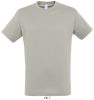 SOL'S REGENT unisex kereknyakú rövid ujjú pamut póló SO11380, Light Grey-S