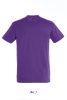 SOL'S REGENT unisex kereknyakú rövid ujjú pamut póló SO11380, Light Purple-2XL