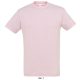 SOL'S REGENT unisex kereknyakú rövid ujjú pamut póló SO11380, Medium Pink-L