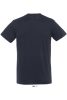 SOL'S REGENT unisex kereknyakú rövid ujjú pamut póló SO11380, Navy-2XL