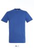 SOL'S REGENT unisex kereknyakú rövid ujjú pamut póló SO11380, Royal Blue-2XL