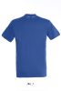 SOL'S REGENT unisex kereknyakú rövid ujjú pamut póló SO11380, Royal Blue-2XL