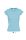 SOL'S MOON Női V-nyakú rövid ujjú pamut póló SO11388, Atoll Blue-2XL