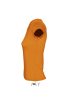SOL'S MOON Női V-nyakú rövid ujjú pamut póló SO11388, Orange-XL