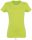 SOL'S IMPERIAL környakú Női rövid ujjú pamut póló SO11502, Apple Green-2XL