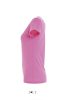 SOL'S IMPERIAL környakú Női rövid ujjú pamut póló SO11502, Orchid Pink-XL