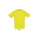 SOL'S raglános, rövid ujjú férfi sport póló SO11939, Neon Yellow-2XL