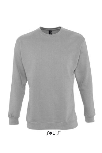 SOL'S kereknyakú férfi pulóver SO13250, Grey Melange-XL