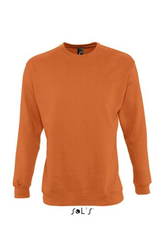 SOL'S kereknyakú férfi pulóver SO13250, Orange-2XL