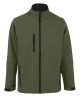 SOL'S RELAX vastag 3 rétegű férfi softshell dzseki SO46600, Army-S