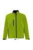 SOL'S RELAX vastag 3 rétegű férfi softshell dzseki SO46600, Green Absinthe-3XL