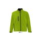 SOL'S RELAX vastag 3 rétegű férfi softshell dzseki SO46600, Green Absinthe-XL