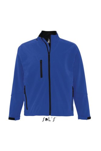 SOL'S RELAX vastag 3 rétegű férfi softshell dzseki SO46600, Royal Blue-3XL