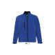 SOL'S RELAX vastag 3 rétegű férfi softshell dzseki SO46600, Royal Blue-3XL