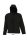 SOL'S REPLAY kapucnis cipzáras férfi softshell dzseki SO46602, Black-2XL