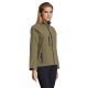 SOL'S ROXY vastag 3 rétegű Női softshell dzseki SO46800, Army-XL