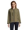 SOL'S ROXY vastag 3 rétegű Női softshell dzseki SO46800, Army-XL