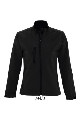 SOL'S ROXY vastag 3 rétegű Női softshell dzseki SO46800, Black-2XL