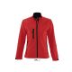 SOL'S ROXY vastag 3 rétegű Női softshell dzseki SO46800, Pepper Red-S