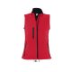 SOL'S RALLYE 3 rétegű vastag Nöi softshell mellény SO46801, Pepper Red-L