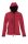SOL'S REPLAY kapucnis cipzáras Női softshell dzseki SO46802, Pepper Red-S