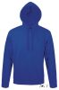 SOL'S SNAKE kapucnis unisex pulóver SO47101, Royal Blue-2XL