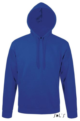 SOL'S SNAKE kapucnis unisex pulóver SO47101, Royal Blue-2XL