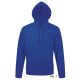 SOL'S SNAKE kapucnis unisex pulóver SO47101, Royal Blue-4XL