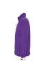 SOL'S NORTH cipzáras férfi polár pulóver SO55000, Dark Purple-L
