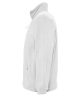 SOL'S NORTH cipzáras férfi polár pulóver SO55000, White-XL